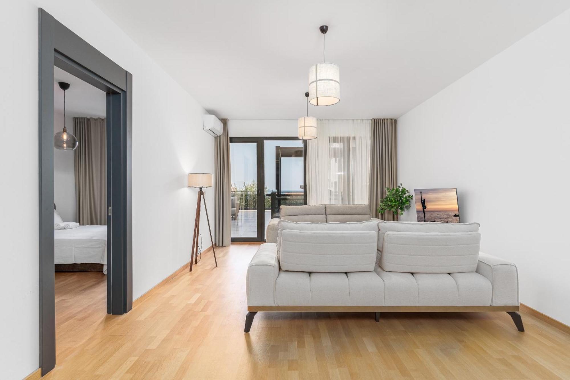 Apartamento Vista Seaview Sveti Stefan Exterior foto