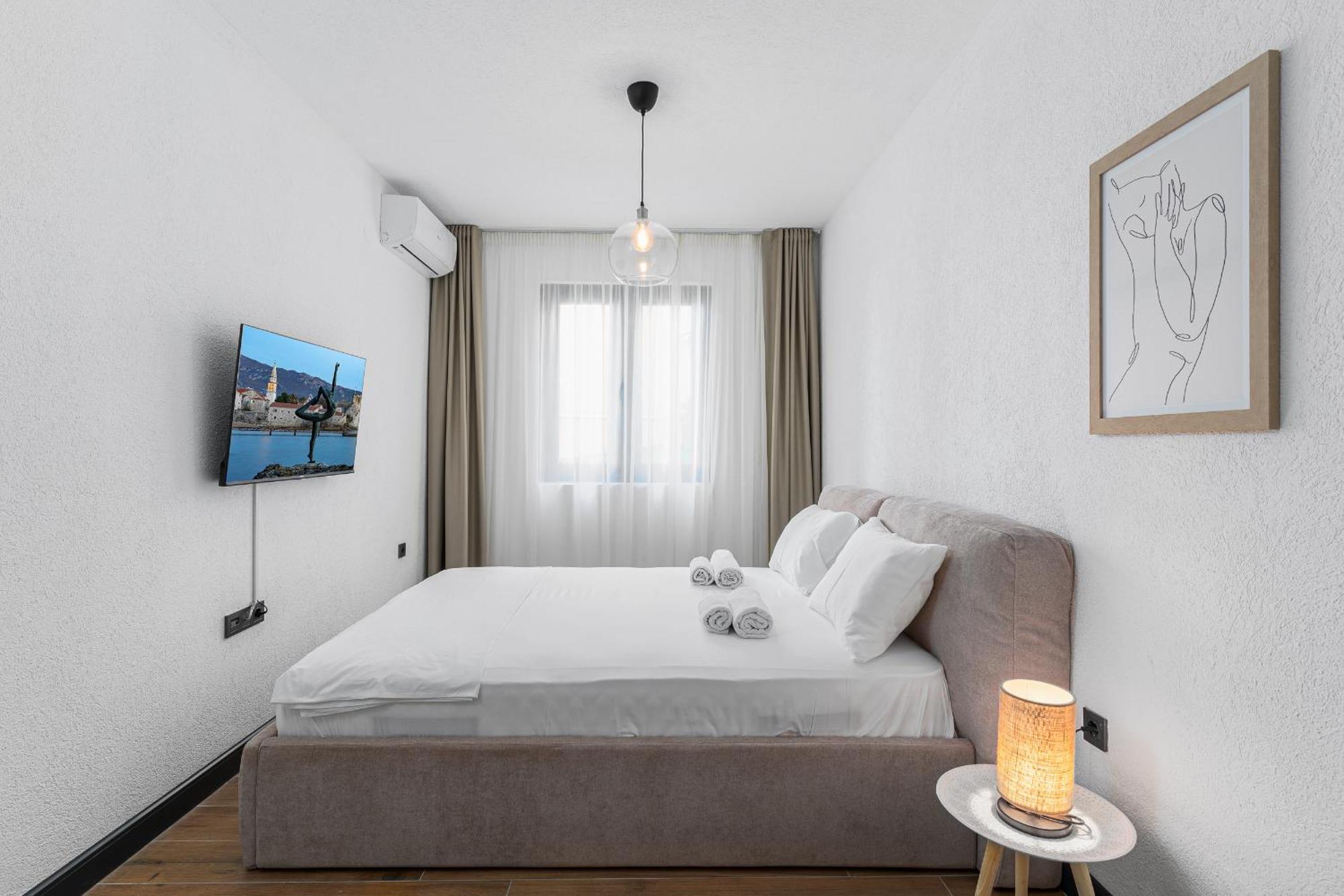 Apartamento Vista Seaview Sveti Stefan Exterior foto